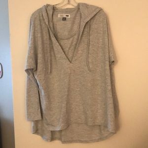 Maternity/nursing long sleeve light hoodie
